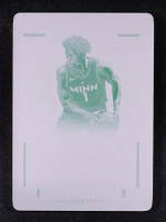 Anthony Edwards 2020-21 Flawless Draft Gem Signatures Printing Plates Yellow #1 #1/1 at PristineAuction.com
