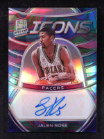 Jalen Rose 2019-20 Panini Spectra Icons Autographs Marble #5 #4/5 at PristineAuction.com