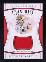 George Kittle 2019 Panini National Treasures Franchise Treasures Materials #18 #92/99 at PristineAuction.com