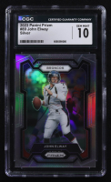 John Elway 2023 Panini Prizm Prizms Silver #89 (CGC 10) at PristineAuction.com