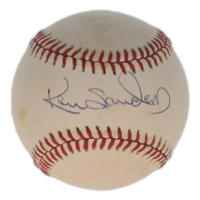 Ken Sanders Signed ONL Baseball (JSA) at PristineAuction.com