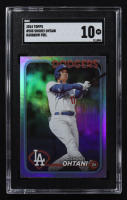 Shohei Ohtani 2024 Topps Rainbow Foil #500 (SGC 10) at PristineAuction.com
