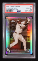 Shohei Ohtani 2025 Topps Chrome Sepia Refractor #1 (PSA 10) at PristineAuction.com