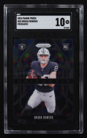 Brock Bowers 2024 Panini Prizm Prizmatic #20 RC (SGC 10) at PristineAuction.com