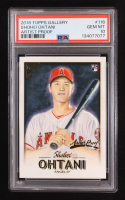 Shohei Ohtani 2018 Topps Gallery Artist Proof #116 RC (PSA 10) at PristineAuction.com