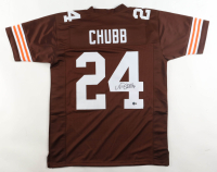 Nick Chubb Signed Jersey (Beckett) at PristineAuction.com