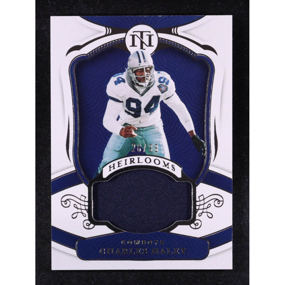 Charles Haley 2021 Panini National Treasures Heirlooms #2 #26/99 at PristineAuction.com