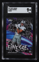 Brock Bowers 2024 Topps Chrome Finesse #F8 RC (SGC 9) at PristineAuction.com
