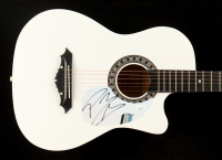 Post Malone Guitar with Signed Custom Insert Pickguard (JSA) at PristineAuction.com