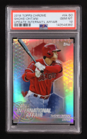 Shohei Ohtani 2018 Topps Chrome Update An International Affair #IASO RC (PSA 10) at PristineAuction.com