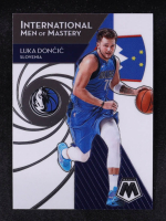 Luka Doncic 2019-20 Panini Mosaic International Men of Mastery #11 at PristineAuction.com