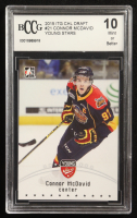 Connor McDavid 2015 ITG CHL Draft #21 Young Stars RC (BCCG 10) at PristineAuction.com