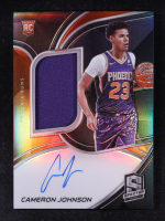Cameron Johnson 2019-20 Panini Spectra #195 #113/149 JSY AU RC at PristineAuction.com