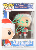Chevy Chase Signed "National Lampoon's: Christmas Vacation" #242 Clark Griswold Funko Pop! Vinyl Figure (Beckett) at PristineAuction.com