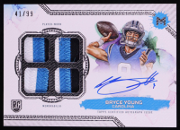 Bryce Young 2023 Topps Motif Quad Relic Autographs Patches #MRRQBY RC #41/99 at PristineAuction.com