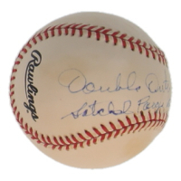 Ted "Double Duty" Radcliffe Signed ONL Baseball Inscribed "Satchel Paige Battery Mate" (JSA) at PristineAuction.com