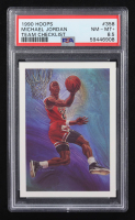 Michael Jordan 1990-91 Hoops #358 TC (PSA 8.5) at PristineAuction.com