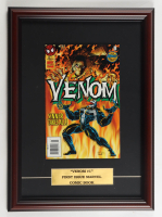1995 "Venom" Issue #1 Custom Framed Marvel Comic Book Display with Title Plaque at PristineAuction.com