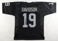 Cotton Davidson Signed Jersey (JSA) at PristineAuction.com