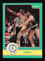Kareem Abdul-Jabbar 1984 Star Celtics Champs #8 at PristineAuction.com