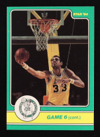 Kareem Abdul-Jabbar 1984 Star Celtics Champs #18 at PristineAuction.com