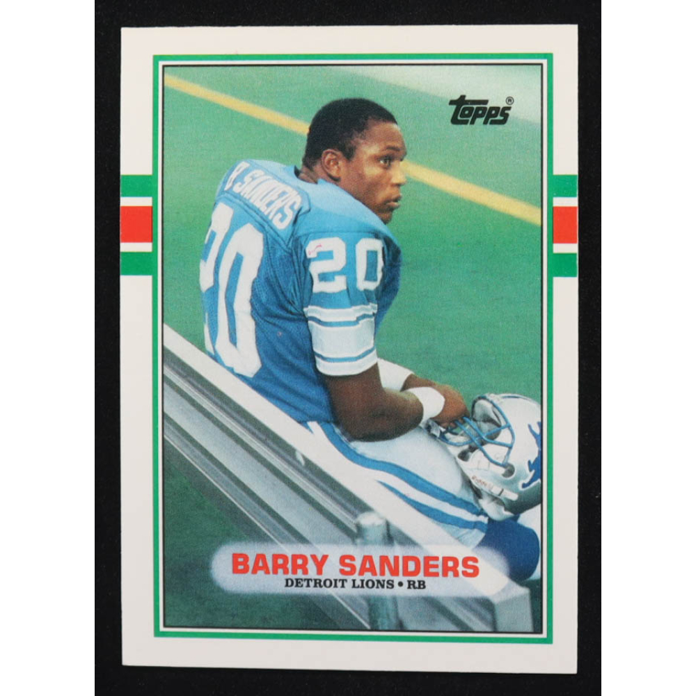 Barry Sanders 1989 Topps Traded #83T RC at PristineAuction.com