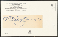 Tris Speaker Signed Cut on Hall of Fame Plaque Postcard (JSA) at PristineAuction.com