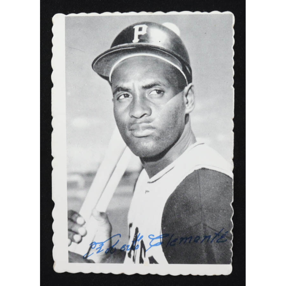 Roberto Clemente 1969 Topps Deckle Edge Hand-Cut #27 at PristineAuction.com