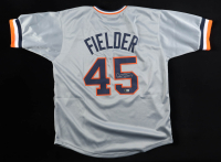 Cecil Fielder Signed Jersey (Beckett) at PristineAuction.com