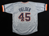 Cecil Fielder Signed Jersey (Beckett) at PristineAuction.com