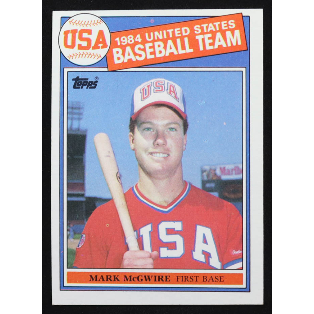 Mark McGwire 1985 Topps #401 RC at PristineAuction.com