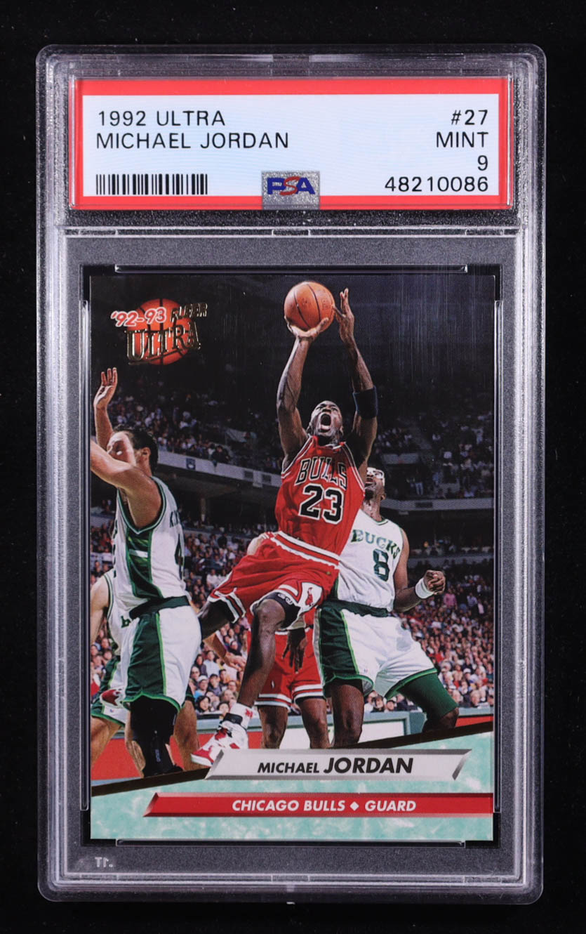 Michael Jordan 1992-93 Ultra #27 (PSA 9) at PristineAuction.com Michael Jordan 1992-93 Ultra #27 (PSA 9) at PristineAuction.com
