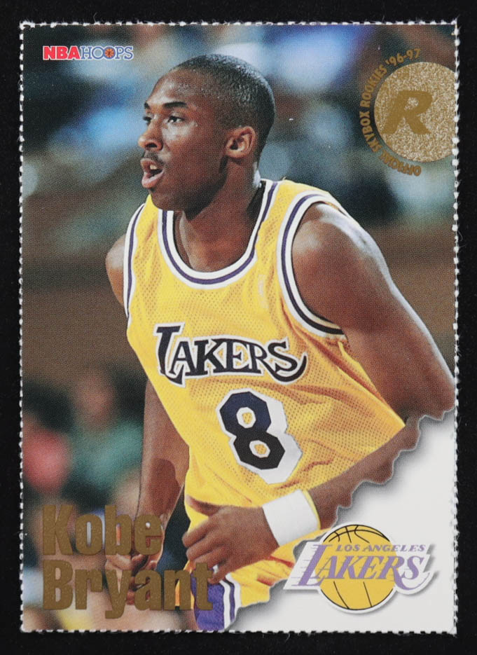 Kobe Bryant 1996-97 Hoops Sheets #1H RC at PristineAuction.com Kobe Bryant 1996-97 Hoops Sheets #1H RC at PristineAuction.com