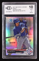 Bo Bichette 2017 Bowman Chrome Draft Refractors #BDC38 (BCCG 10) at PristineAuction.com