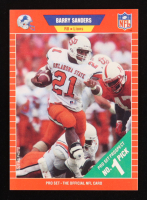 Barry Sanders 1989 Pro Set #494 RC at PristineAuction.com