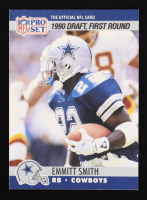 Emmitt Smith 1990 Pro Set #685 RC at PristineAuction.com