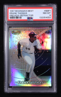 Frank Thomas 1997 Bowman's Best Preview Refractor #BBP1 (PSA 8) at PristineAuction.com