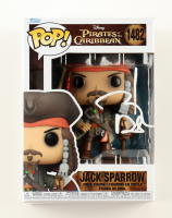 Johnny Depp Signed "Pirates of the Caribbean" #1482 Jack Sparrow Funko Pop! Vinyl Figure (PSA) at PristineAuction.com
