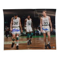 Larry Bird & Kevin McHale Signed Celtics 16x20 Photo (Beckett) at PristineAuction.com
