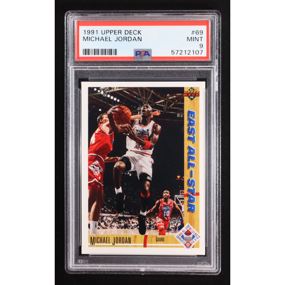 Michael Jordan 1991-92 Upper Deck #69 AS (PSA 9) at PristineAuction.com