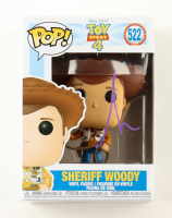 Tim Allen Signed "Toy Story 4" #522 Sheriff Woody Funko Pop! Vinyl Figure (PSA) at PristineAuction.com