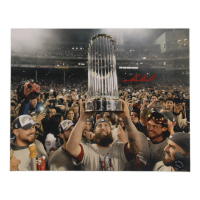 Mike Napoli Signed Red Sox 8x10 Photo (Authentic Ink) at PristineAuction.com