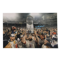 Mike Napoli Signed Red Sox 11x17 Photo Inscribed "'13 WSC" (Authentic Ink) at PristineAuction.com