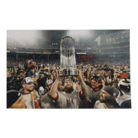 Mike Napoli Signed Red Sox 11x17 Photo Inscribed "'13 WSC" (Authentic Ink) at PristineAuction.com