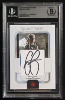 Emilia Clarke Signed Custom Game Of Thrones Trading Card (BGS) at PristineAuction.com
