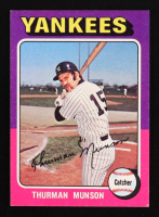 Thurman Munson 1975 Topps #20 at PristineAuction.com