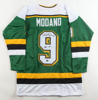 Mike Modano Signed Jersey Inscribed "HOF 14" (Beckett) at PristineAuction.com