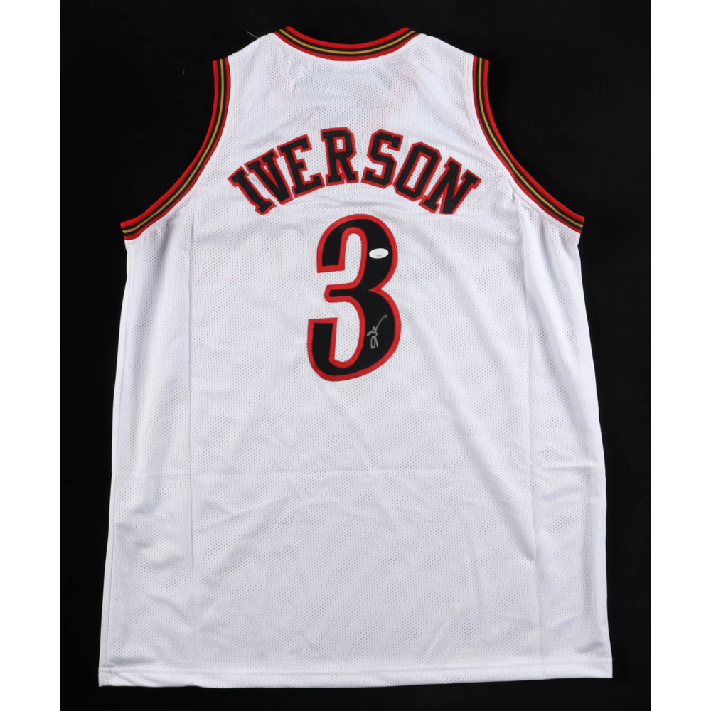 Allen Iverson Signed Jersey (JSA) at PristineAuction.com