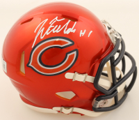 Justin Fields Signed Bears Flash Alternate Speed Mini Helmet (Beckett) at PristineAuction.com