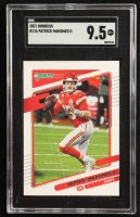 Patrick Mahomes II 2021 Donruss #116A (SGC 9.5) at PristineAuction.com